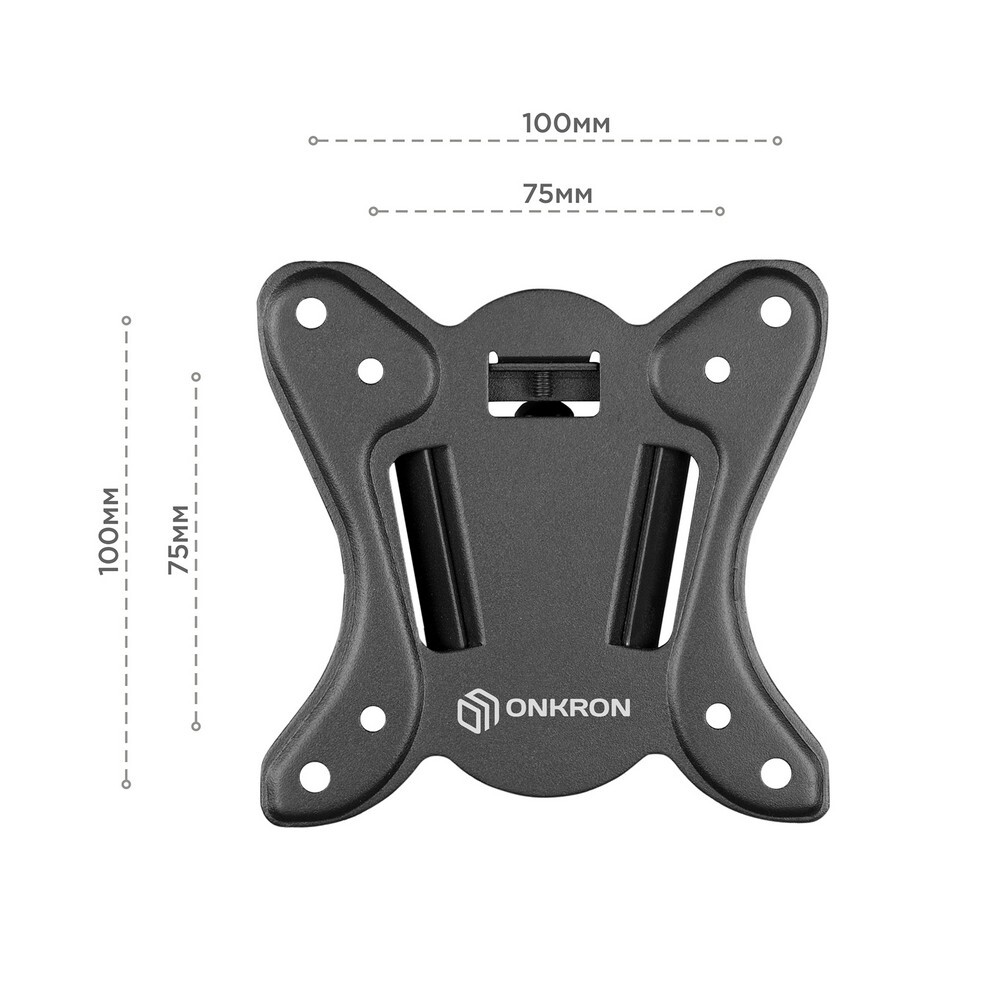 Кронштейн ONKRON ONKRON BASIC NP13 BLACK фото 2 Кронштейн ONKRON ONKRON BASIC NP13 BLACK фото 2