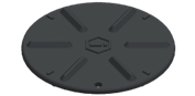 Чугунный диск для варочных панелей ILVE A/095/36/10