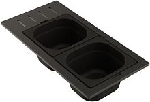 Контейнер Omoikiri DC-02-2-GB нерж.сталь/графит