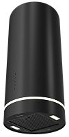 Вытяжка кухонная цилиндрическая настенная MEFERI TUBE35BK COMFORT, 35 см, черная, производительность