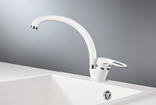 ST-03, БЕЛЫЙ СМЕСИТЕЛЬ КУХОННЫЙ