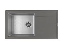 Мойка Florentina "Комби" 860, серый шелк FS