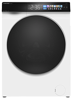 Стиральная машина с инвертором и паром MEFERI MFW101216WH COMFORT отдельностоящая белая, загрузка 10