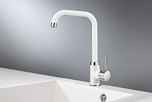 0041, АРКТИК (БЕЛЫЙ), СМЕСИТЕЛЬ КУХОННЫЙ