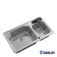 Металлическая мойка Oulin OL-9818
