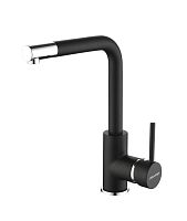 Смеситель для кухни Paulmark Honner , черный металлик, Ho212018-418(BLM), Paulmark