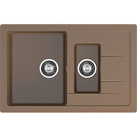 Кухонная мойка GRANFEST QUADRO Q-775KL terracotta