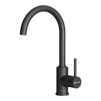 Смеситель Omoikiri Shinagawa-P-BL латунь/черный