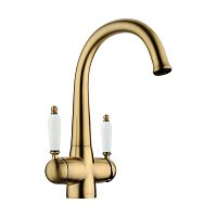 Смеситель Omoikiri Okinawa 2-AB-022 латунь/античная латунь