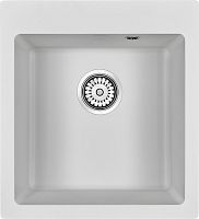 Мойка Paulmark KANTE 45, IT-GRANIT, PM104651-WH, белый, 460х510 мм, Paulmark