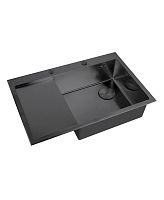Мойка для кухни ZORG LUX 7851-R GRAFIT