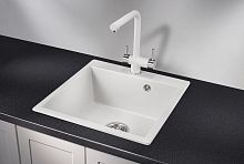 5102, АРКТИК (БЕЛЫЙ), кухонная мойка, кварц