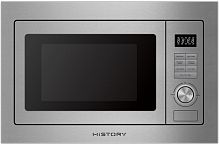 Встраиваемая микроволновая печь с грилем HiSTORY MIH 38BG MIX
