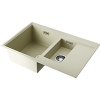 Мойка Omoikiri Daisen 78-2-BE Artgranit/ваниль