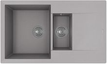 Мойка Florentina "Тоскана" 860 К, серый шелк