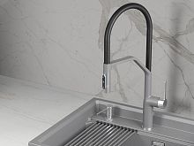 9012, АЛЮМИНИУМ, СМЕСИТЕЛЬ КУХОННЫЙ