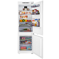 Холодильник-морозильник встраиваемый MAUNFELD MBF177NFFWGR Inverter