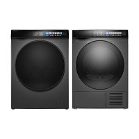 Комплект из стиральной и сушильной машин серый MEFERI MS10GR87 COMFORT