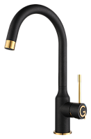 Смеситель Rivelato 1923502 antracite oro