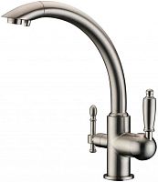 Смеситель ZorG Clean Water ZR 314 YF-33 SATIN для кухонной мойки