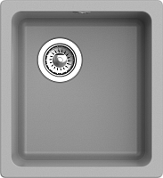 Кухонная мойка Rivelato BERKANA BK-35 grigio metallizzato