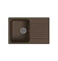 Кварцевая мойка Lex Geneva 740 Chocolate