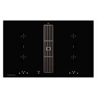 Индукционная варочная панель с вытяжкой Kuppersbusch KMI 8500.0 SR Black Chrome