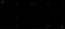 Варочная панель Falmec PIANO INDUZIONE BLACK MATT (88 х 40) Panoramic