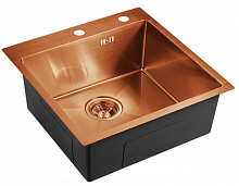 Металлическая мойка EMAR EMB-117A PVD Nano Coppery