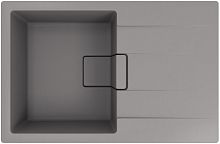 Мойка Florentina "Ривьера" 780, серый шелк FS