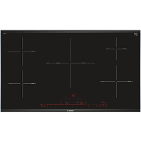 Индукция, 90 см, Серия 8, 5 конфорок, черный цвет