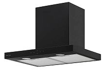 Т-образная вытяжка KRONA ONYX 600 GLASS BLACK S