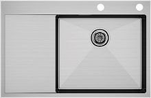 Мойка Paulmark нерж. сталь Paulmark KRONER-EDGE 78F, PM777851-BSR, брашированная нерж. сталь, правая