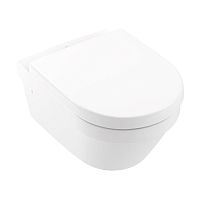 Villeroy&amp;Boch Architectura Унитаз подвесной 370*530*330, безободковый, в комплекте сиденье c мик