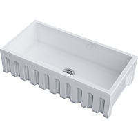 Мойка Omoikiri Mikura 91-WH Glossy Natceramic/белый глянцевый