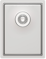 Мойка Florentina "Оптима-HM" 300.400.10.10, сатинированная, перелив в чаше