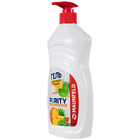 Гель для мытья посуды Maunfeld Purity Ананас и базилик 450г MDL450PD (дозатор)