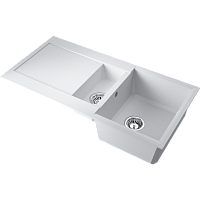 Мойка Omoikiri Sakaime 100-2-WH Tetogranit/белый