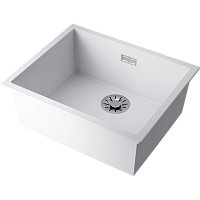 Мойка Omoikiri Yamakawa 55-U/I-WH Artceramic/белый