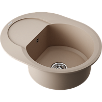 Мойка Omoikiri Sakaime 60E-SA Tetogranit/бежевый