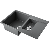 Мойка Omoikiri Daisen 78-2T-PL Tetogranit/платина