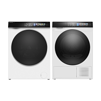 Комплект из стиральной и сушильной машин белый MEFERI MS10WH86 COMFORT