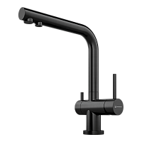 Смеситель Omoikiri Nagano-GM латунь/вороненая сталь