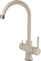 Смеситель GRANFEST Z-5422 white