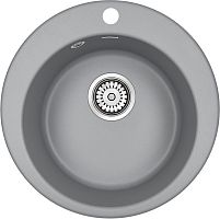 Мойка Paulmark GELEGEN 50, IT-GRANIT, PM404800-GRM, серый металлик, D475 мм, Paulmark