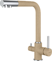 Смеситель GranFest 3611 песочный