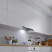 Вытяжка кухонная встраиваемая LEX HONVER G 2M 600 WHITE