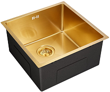 Металлическая мойка EMAR EMB-113 PVD Nano Golden