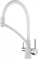 Смеситель для кухни Paulmark SIEGEN, белый, Si213111-331, Paulmark