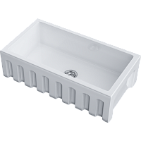 Мойка Omoikiri Mikura 83-WH Glossy Natceramic/белый глянцевый